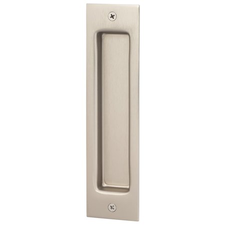 SURE-LOC HARDWARE Sure-Loc Hardware Flush Barn Door Handle, Satin Nickel BARN-FL 15